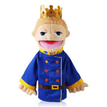 Rollenspel Handpoppen Handpluche Chef Dokter Brandweerman Piraat Detective Atleet Verpleegster Werknemer Prins Handpop Speelgoed Poppen voor kind