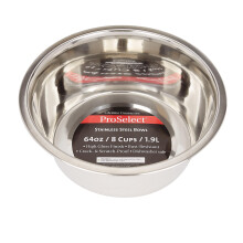 ProSelect Stainless Steel Classic Dog Bowl 2-Quart