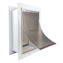 PETSAFE Porta per animali domestici non arrugginiti - Frame di telescoping - isola meglio del metallo efficiente dal punto di vista energetico - pare