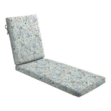 Arden Foam Outdoor Chaise Lounge Cushion 21 x 72 Made with ProFoam Rain-Proof Fade Resistant Pistachio Botanical