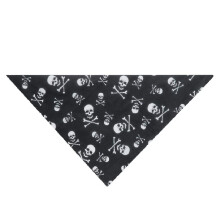 Topydelse ZX1906 17 kranier og korsbensbandana sort