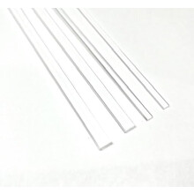 Flat Clear sticks til cake toppers cake pops eller slikkepinde - Akryl plexiglas sticks Transparent Clear St?rk og ikke b?jelig med en l?ngde p?
