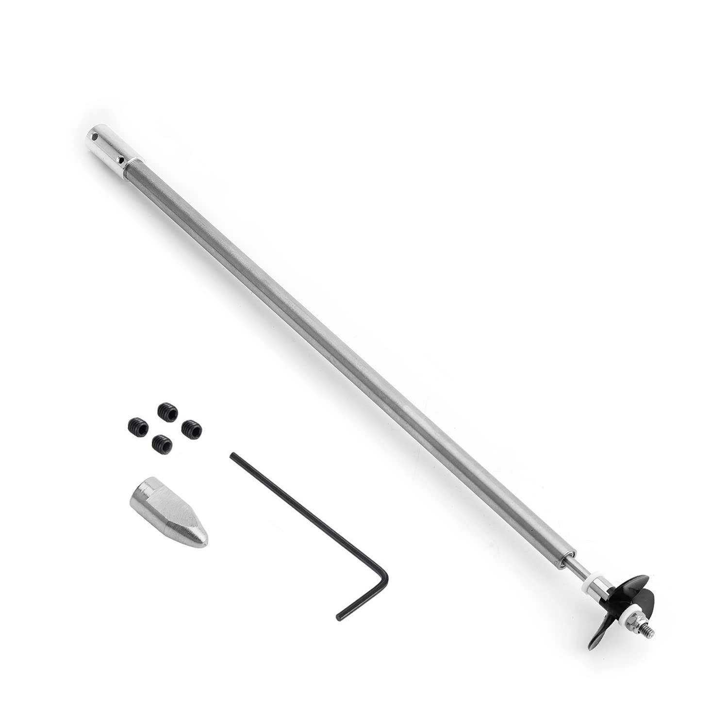 Kit De Eje De Transmisión Para Barco RC Con Hélice De 36 Mm Y Junta Universal – Compatible Con Motor De 3.17 Mm