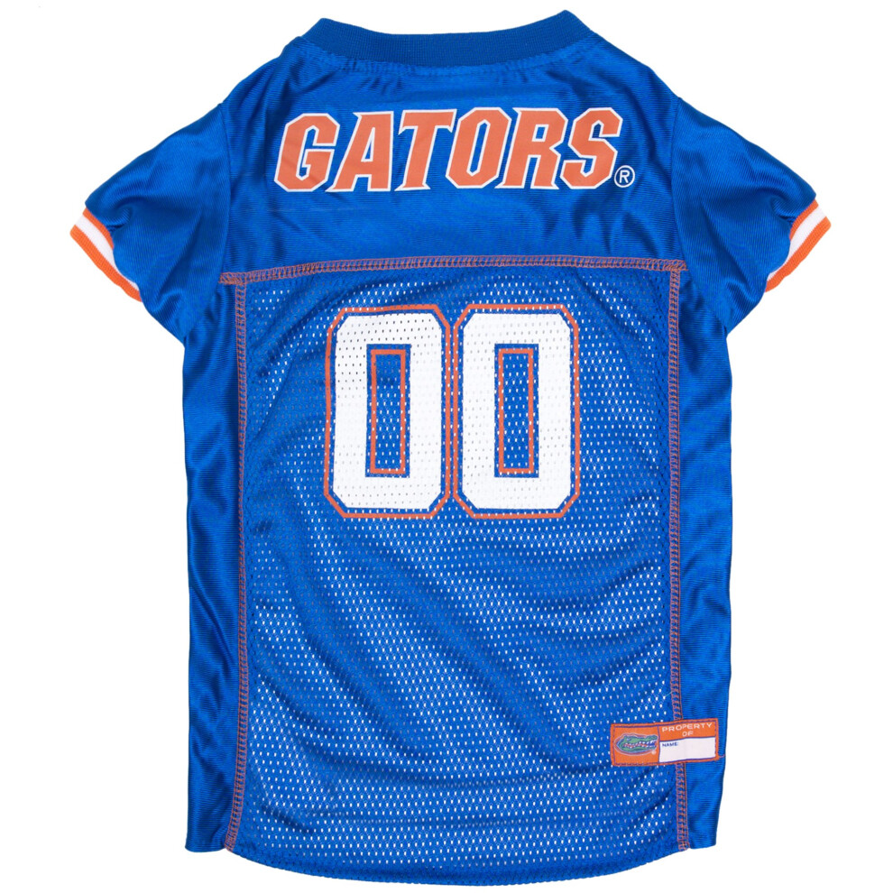 Photos - Dog Clothing Pets First NCAA College Florida Gators Mesh Jersey for DOGS & CATS, XX-Large. Licensed Dog Jersey with your Favorite Footbal