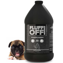 Fluff! By Girl with the Dogs Natural Deshedding Dog & Cat Shampoo 1 gal Made in USA 8 WKS+