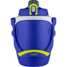 Thermos 64 Unzen Schaumisolierte Trinkflasche Blau