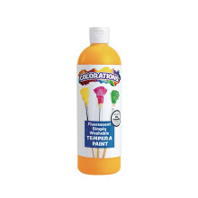 Coloraciones simplemente pintura de temperatura lavable Naranja de nen fluorescente - 16 oz.