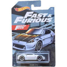 Hot Wheels Fast & Furious Nissan 370Z 5/6 Silver