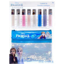 Townley Girl Disney Frozen 2 Anna ed Elsa Lip Giloss Set con saggistica di paillettes 3+ (9 pezzi)