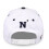 NCAA Navy Unisex NCAA The Game bar Design Hat Navy White Adjustable 2