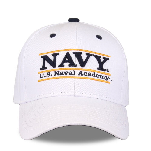 NCAA Navy Unisex NCAA The Game bar Design Hat Navy White Adjustable