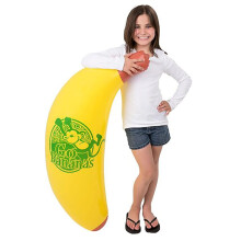 The Dreidel Company Jumbo Banana Nafouknut Velk tombola Ceny Aktivity na baznu a na pli Party dekorace 48"""" vysok (balen po 2)