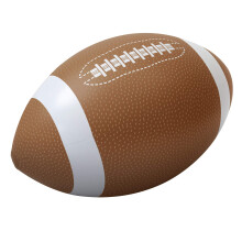 GoFloats 4 ft Giant Inflatable Football - Made From Premium Raft Grade Vinyl Kids