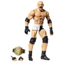 WWE Goldberg Elite Series #74 Figura de accin de lujo con detalles faciales realistas en equipo icnico de anillo y accesorios