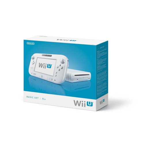 Nintendo Nintendo Wii U Console 8GB Basic Set - White (Renewed)