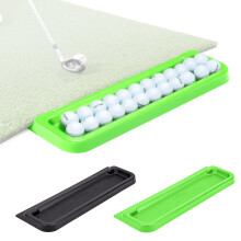 GoSports Allwetter-Golfballschale 24 Ballkapazitt kompatibel mit allen Schlagmatten Schwarz oder Grn
