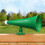 Playsets de gorila 07-0022-G Megaphone Swing Swing Accessory con Mount Green 2