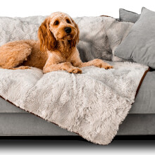 PupProtector Vandtt tppe til hunde og katte Dynedkken til sofaer Sofaer Senge Bilsder Mbler Beroligende Bld imiteret pels Gr Original (60""