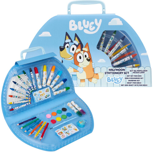 Bluey Crayons de couleur blue