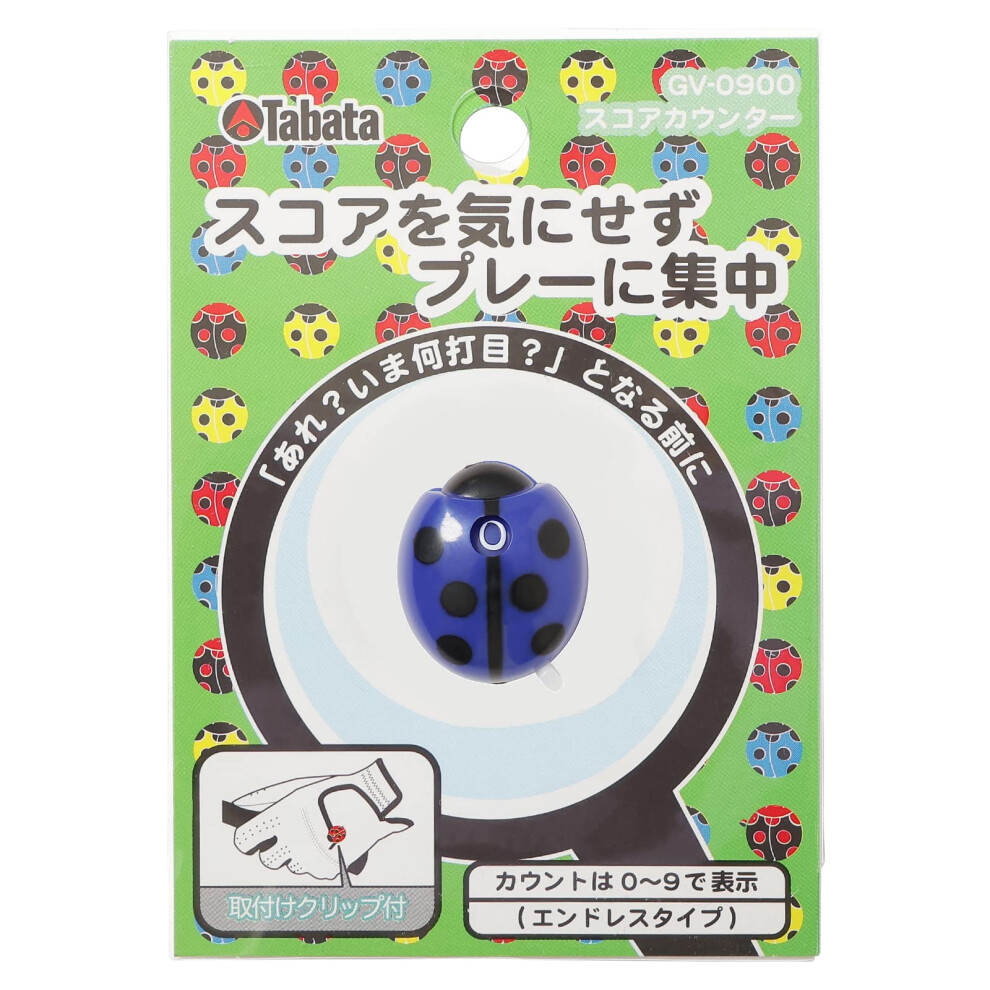 Tabata GV0900 Bl Poctadlo Skre Golf Round Vybaven Poctadlo Skre Ladybug Blue-image