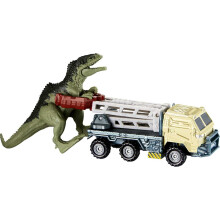 Matchbox Jurassic World Dino Transporters 1 k?ret?j og 1-2 minidinosaurer i alderen 3 ?r og opefter
