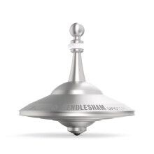 Plexity Labs UFO-overdele Rendlesham - Metal Spinning Fidget Toy Top - Inspireret af det dokumenterede 1980-ufo-observation i Rendlesham England