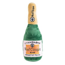 Haute Diggity Dog Woof Clicquot Rose, Designer-Hundespielzeug aus Plsch mit interaktivem Quietscher, anregende Beschftigung fr Haustiere, masc