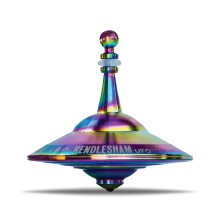 Plexity Labs UFO-overdele Rendlesham - Metal Spinning Fidget Toy Top - Inspireret af den dokumenterede 1980 UFO-sighting i Rendlesham England - R