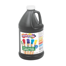 Coloraciones 1/2 galσn Negro Simplemente pintura de pintura de temperatura de lavable Pintura Pintura Pintura lavable Pintura Pintura Vibrante Pintur