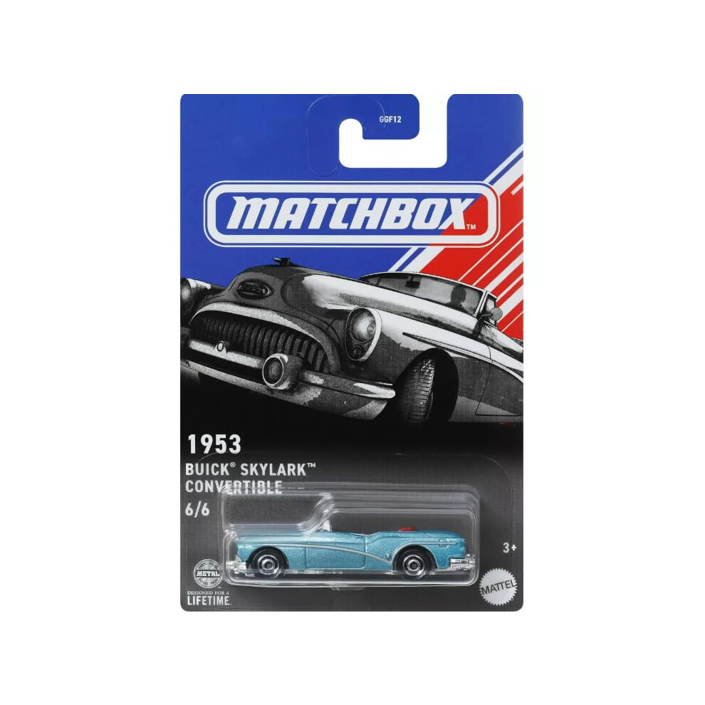 Matchbox 1953 Buick Skylark Convertible  Blue  1:64 Scale Diecast  Series 6/6-image-OPC-PHFPRH2-NEW
