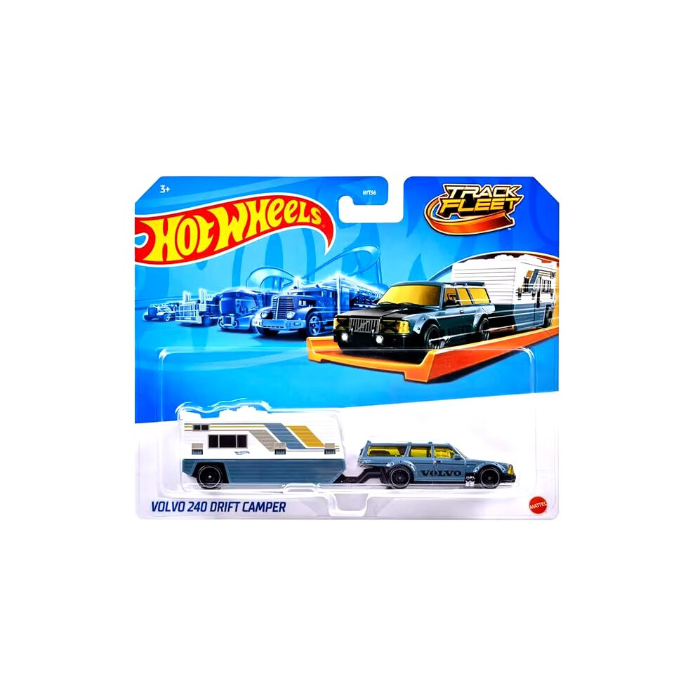 Hot Wheels Track Fleet Volvo 240 Drift Camper-image-OPC-PHFPRHK-NEW