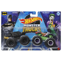 Hot Wheels Monster Trucks Batman vs The Joker 2 Pack