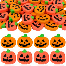 36 Stck Halloween-Krbis-Radiergummis, Mini-Radiergummis fr Kinder, niedlicher Radiergummi fr Partygeschenke, Hausaufgaben, Belohnungen, Schul