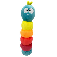 Huxley & Kent koirille - Fetchies Caterpillar (pieni) - Power Pehmolelu vinkujalla - Lahja lemmikeille - Hauska kestävä - H&K Squeaky Toy