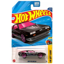 Hot Wheels DMC Delorean HW Art Auto Series 5/10 1:64 Scala Diecast Car