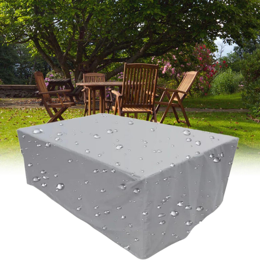 Patio Furniture Covers 64x24x48inch/LxWxH Heavy Duty Outdoor Furniture Covers for Patio Furniture Outdoor Table Covers Waterproof Rectangle with Upgr