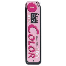 Pilot Color Mechanical Pencil Lead Eno 0.7mm Pink 10 Leads (HRF7C-20-P)