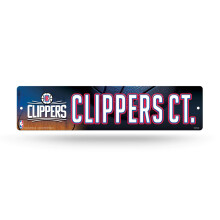 Rico Industries NBA Los Angeles Clippers 16-Zoll-Straenschild aus Kunststoff, Dekor