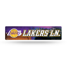 Rico Industries NBA Los Angeles Lakers 16-Zoll-Straenschild aus Kunststoff, Dekor