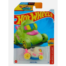 Hot Wheels Duck n 'Roll Glow in the Dark Race Car 5/5