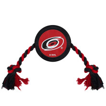 Husdjur frst NHL Carolina Hurricanes Puckleksak fr hundar och katter. Spela hockey med ditt husdjur med denna licensierade hundtuffa leksaksbel