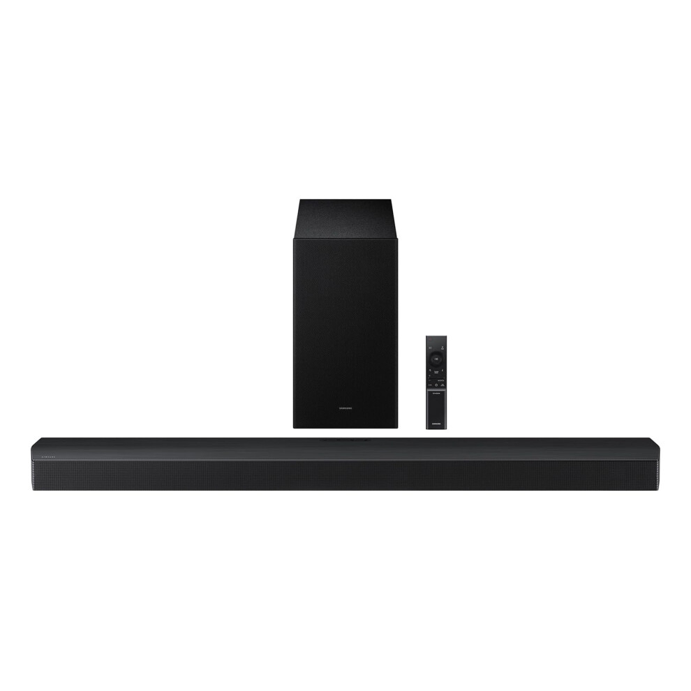 Samsung B-Series Soundbar Hw-B750f 5.1 Ch Subwoofer (2025 Model) Voice Enhance Mode Q-Symphony Adaptive Sound