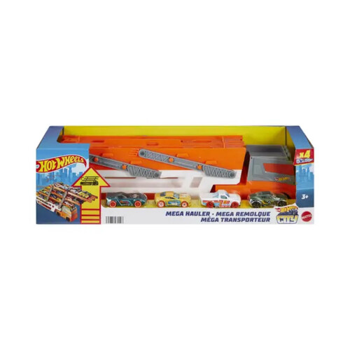 Hot Wheels Mega Hauler 4 Veculos 2