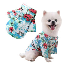 LHYZ PARK Hawaiihemd fr kleine Hunde und Katzen  leichtes, atmungsaktives Haustier-T-Shirt mit leuchtenden, lichtbestndigen Farben fr den tg
