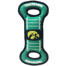 Lemmikkieläimet Ensimmäinen NCAA Football Field Dog -lelu vinkujalla. - Iowa Hawkeyes - hinaamiseen ja hakuun. - Luja ja kestävä PET-lelu