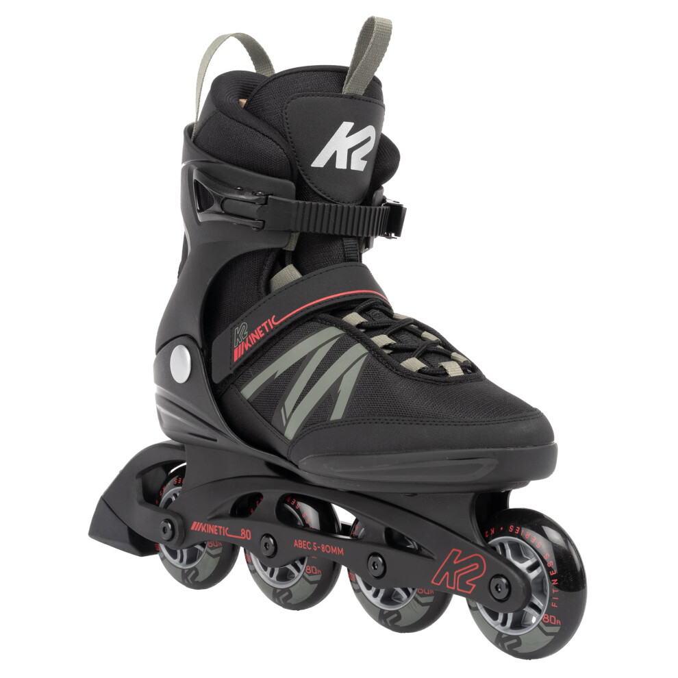 K2 K2 Kinetic 80 MENS INLINE SKATES - NERO / GRIGIO / 11.5