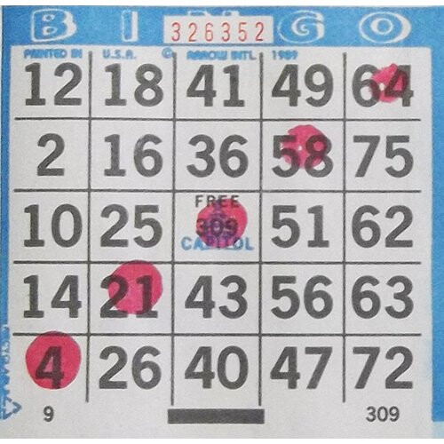 Dab-O-Ink Six Pack 1,5 oz Mini Tip Assorted Bingo Dauber 2