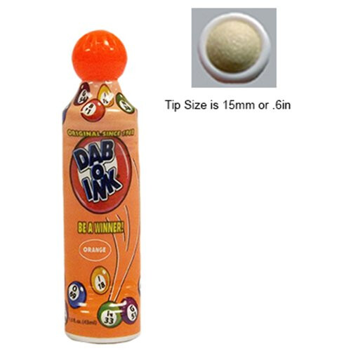 Dab-O-Ink Six Pack 1,5 oz Mini Tip Assorted Bingo Dauber 1