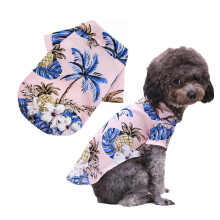 LHYZ PARK Hawaiiaans shirt voor kleine honden en katten - Lichtgewicht ademend huisdier-T-shirt met levendige lichtbestendige kleuren voor dageli