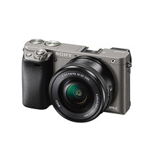 Sony Alpha a6000 spiegellose Digitalkamera mit 16-50-mm-Objektiv Graphit (ILCE-6000L/H)